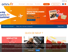 Tablet Screenshot of omnivit.be